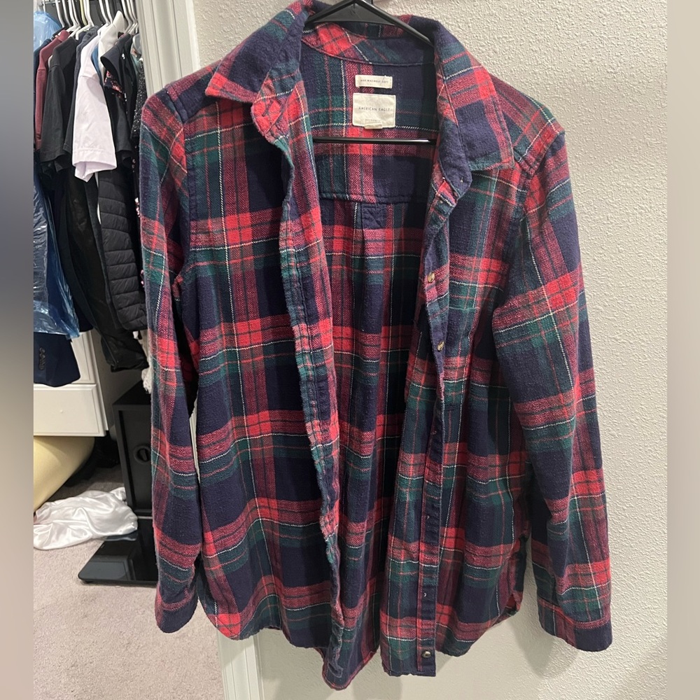 American Eagle soft flannels (2)